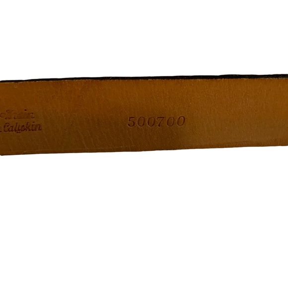 Martin Dingman Black Belt 40 Hand Made in America Basket Grain Italian Calfskin - Picture 7 of 11